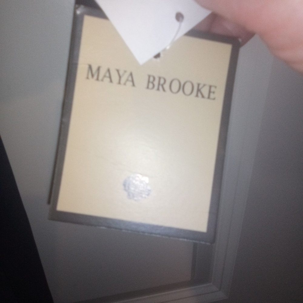Maya Brooke Classic Formal Matron Of The Bride Mother Of The Bride Dress Size 12 - Picture 6 of 11